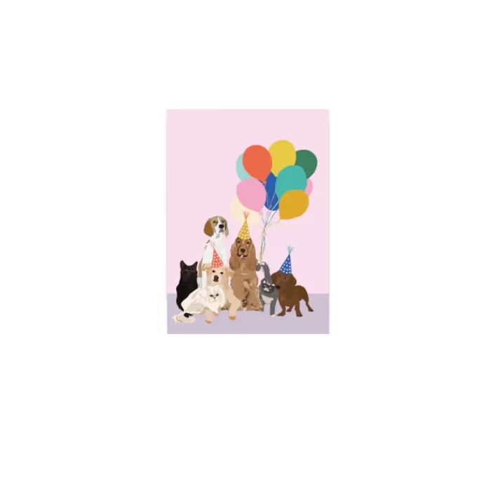 Store ZONE Chiens Ballons Pink