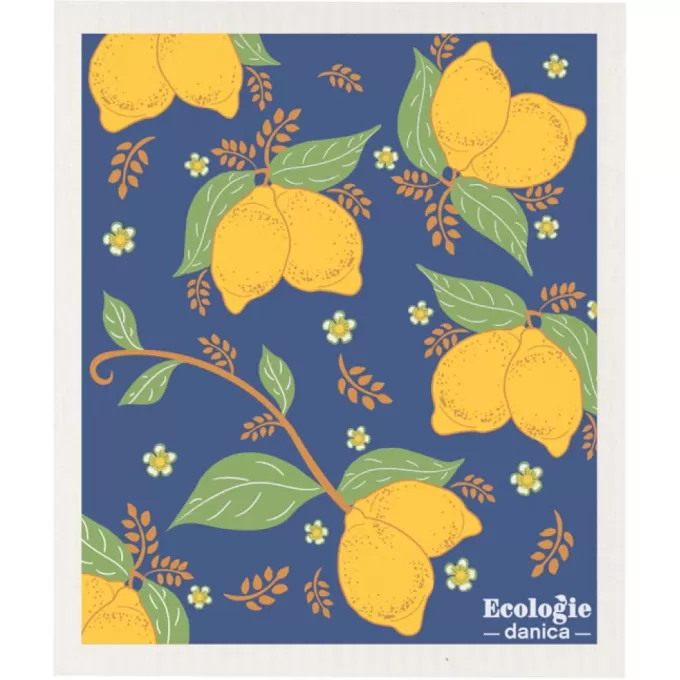 Flash Sale ZONE Provencal Lemons Blue And Yellow