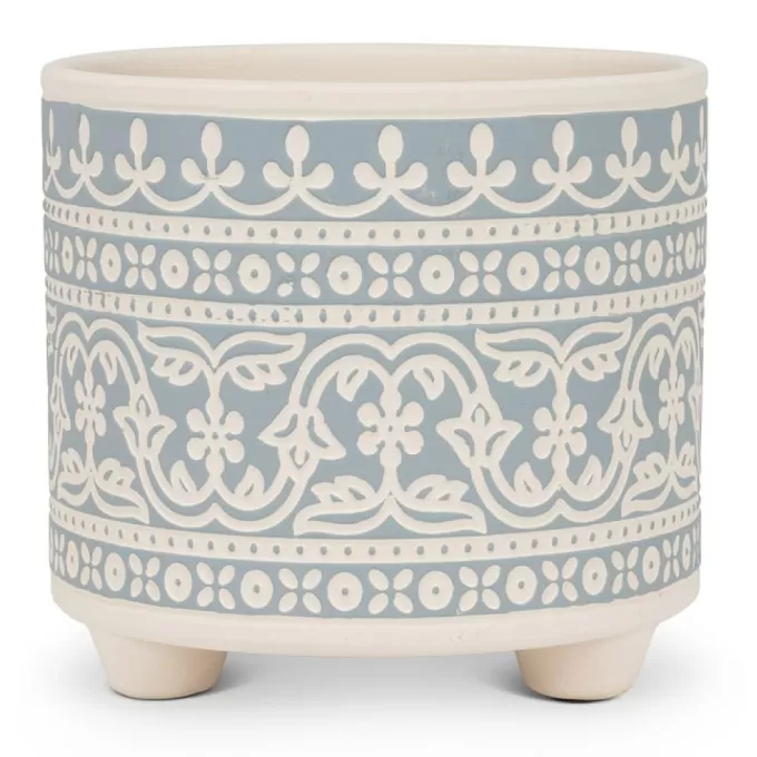 Cheap ZONE Wedgewood Blue And Ivory